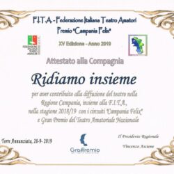 ASSOCIAZIONE CULTURALE TEATRALE RIDIAMO INSIEME